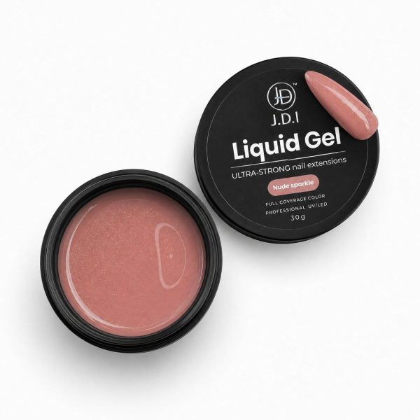 Liquid Gel JDI Nude sparkle (30g)