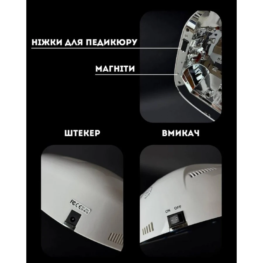 Лампа LED+UV ELIS-UV PRO ONE VENT 180 W - Зображення 13