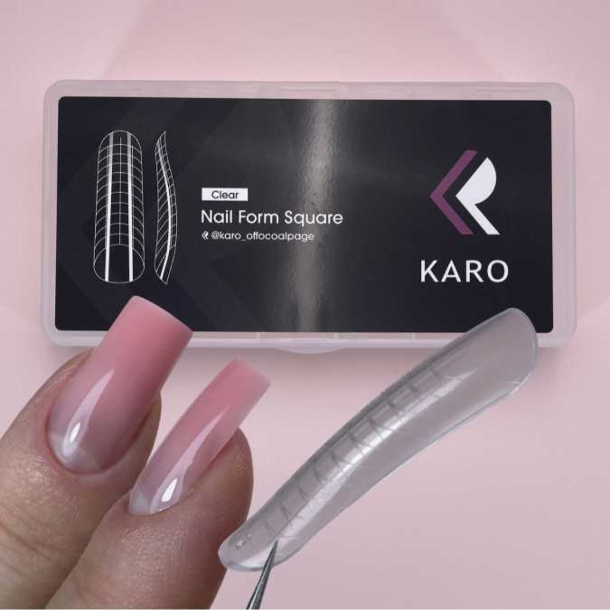 Верхні форми для наращування Karo Square 2