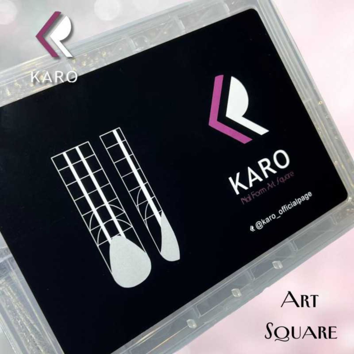 Верхні форми для наращування Karo Art Square 3