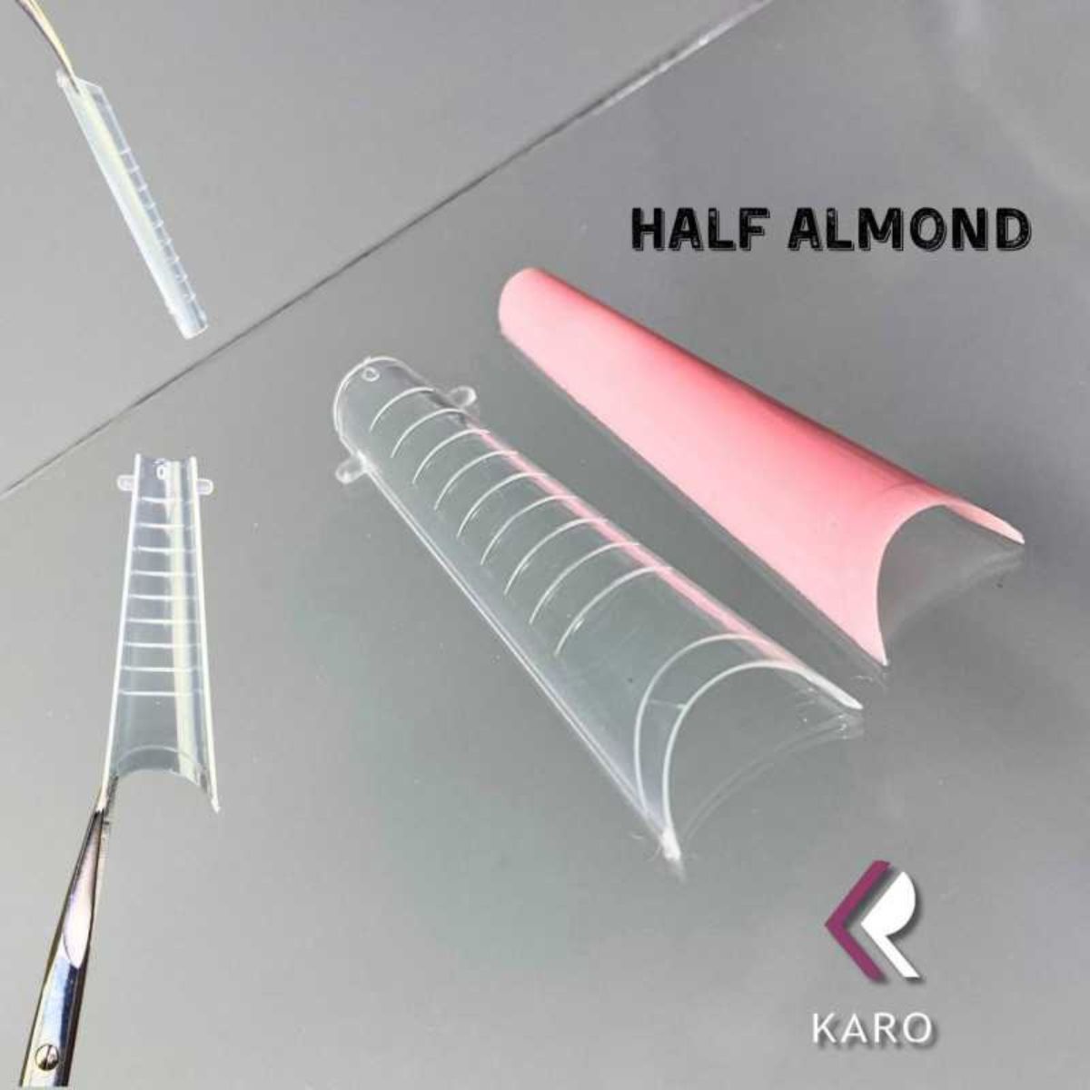 Верхні форми для наращування Karo Half Almond
